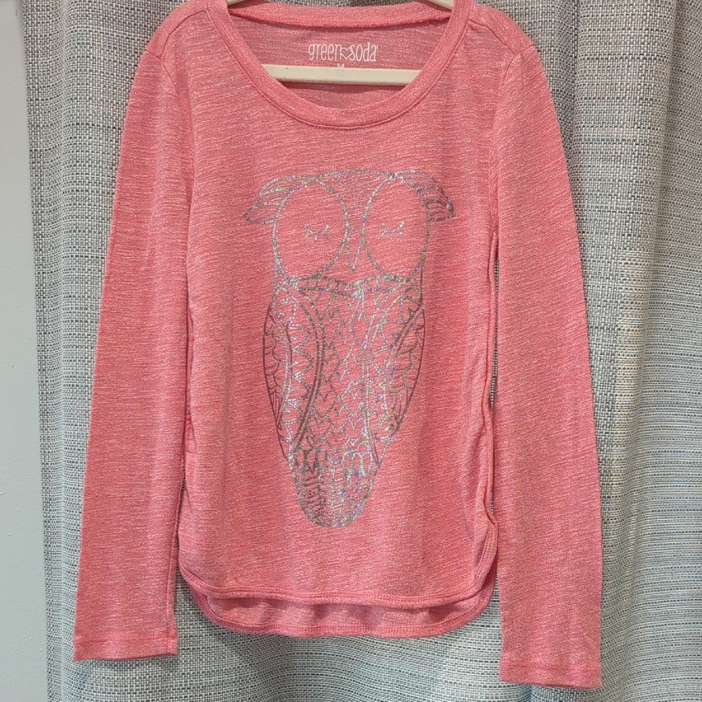 Pink Owl Kids Top